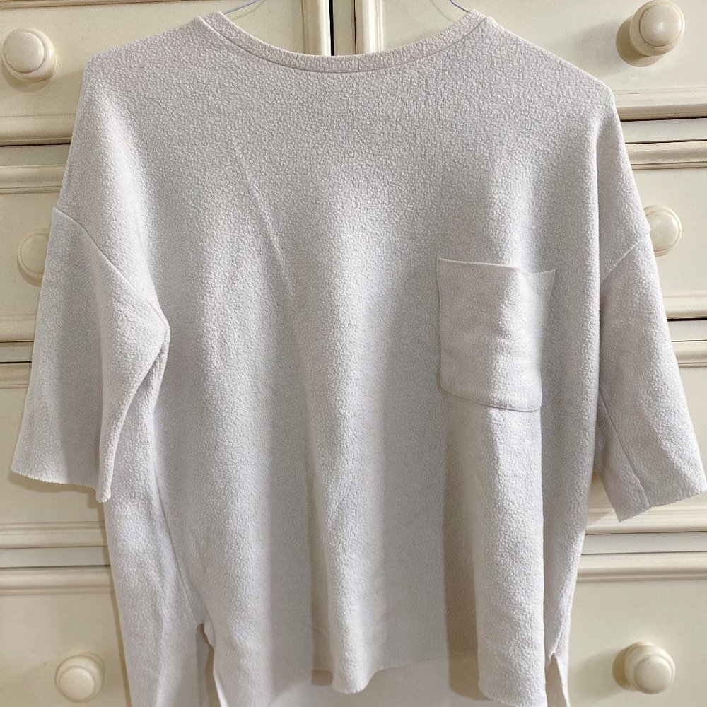 Zara White Oversized T-Shirt